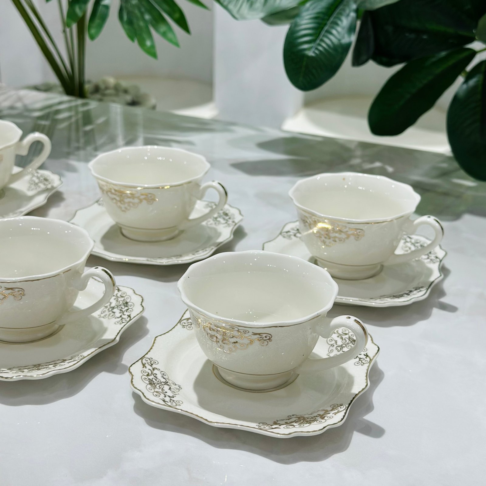 Service à café turc doré – Image 2