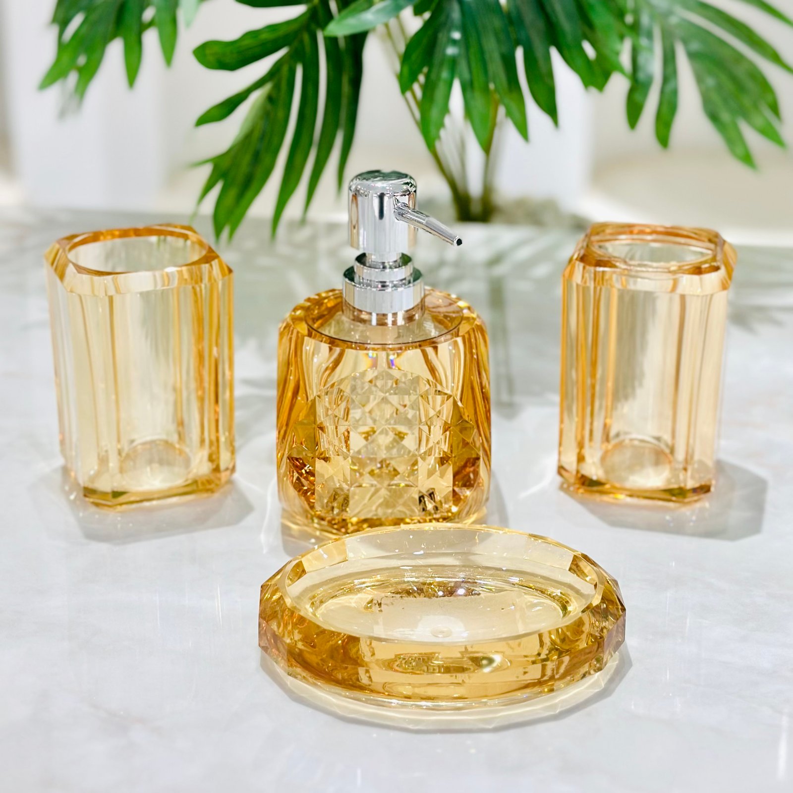 Set salle de bain jaune – Image 5