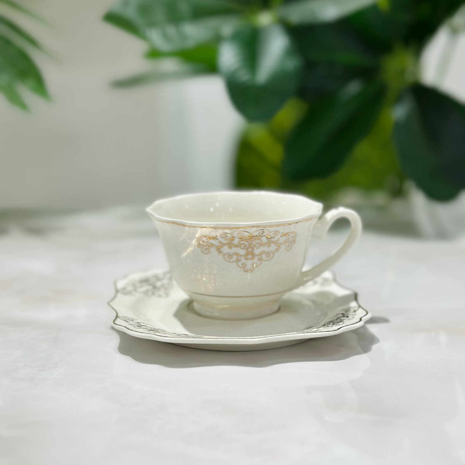 Service à café turc doré – Image 3