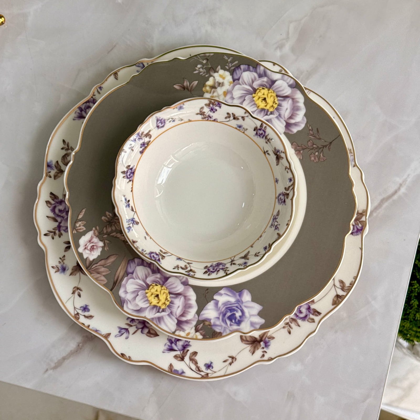 Service à table flower Violet – Image 8