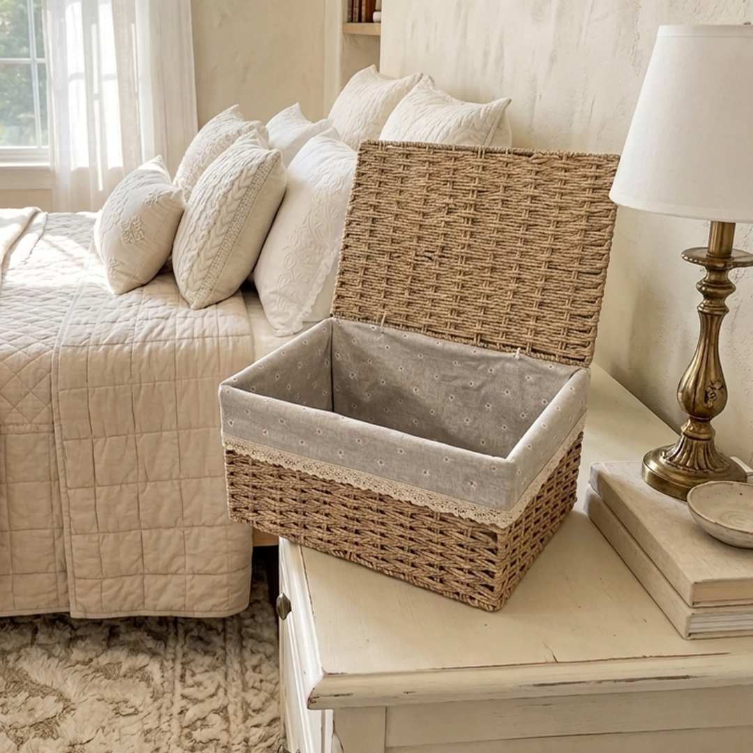 set de 2 panier a linge rectangulaire – Image 3