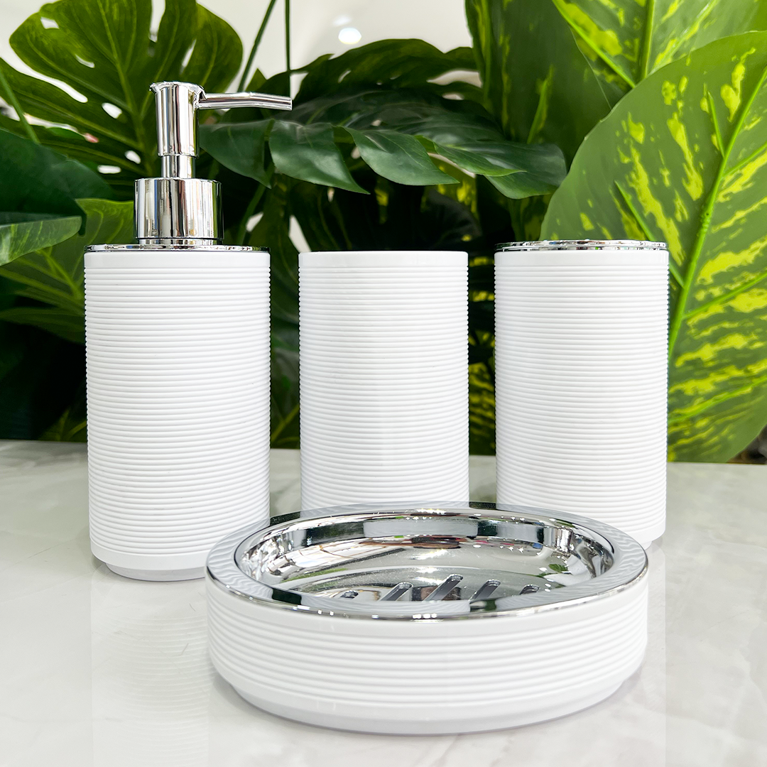 série salle de bain blanc rond – Image 5