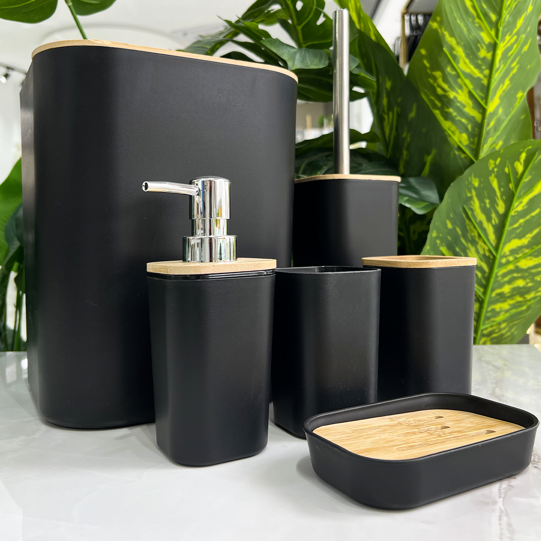 série salle de bain noir carré – Image 3