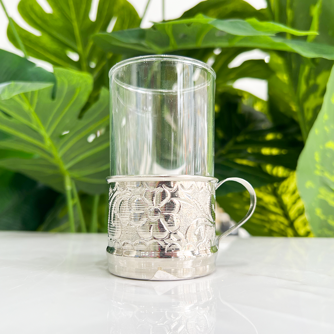 socle et verre a thé – Image 3