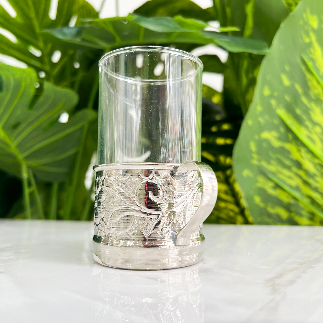 socle et verre a thé – Image 4