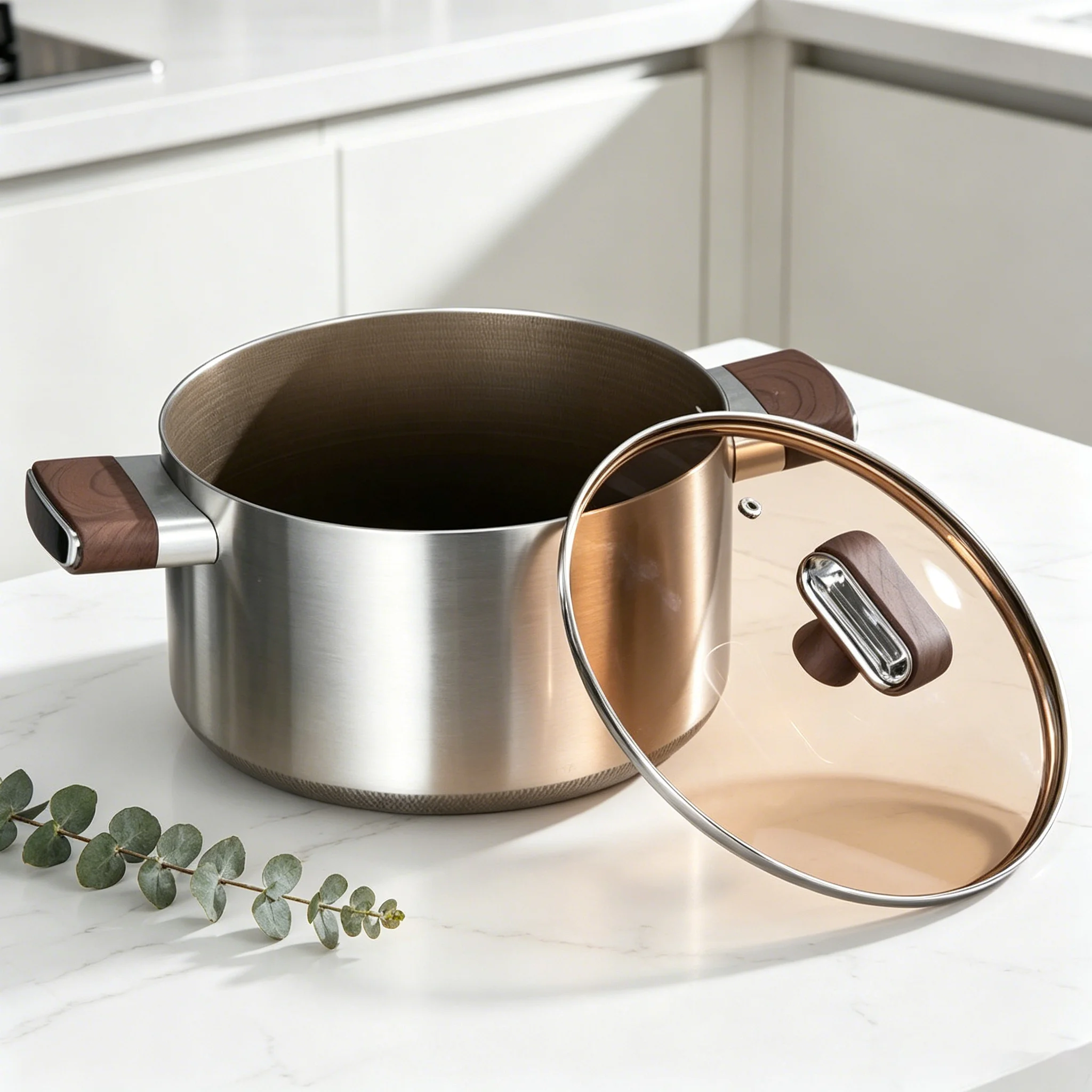 Faitout en Inox Titanium 22 CM