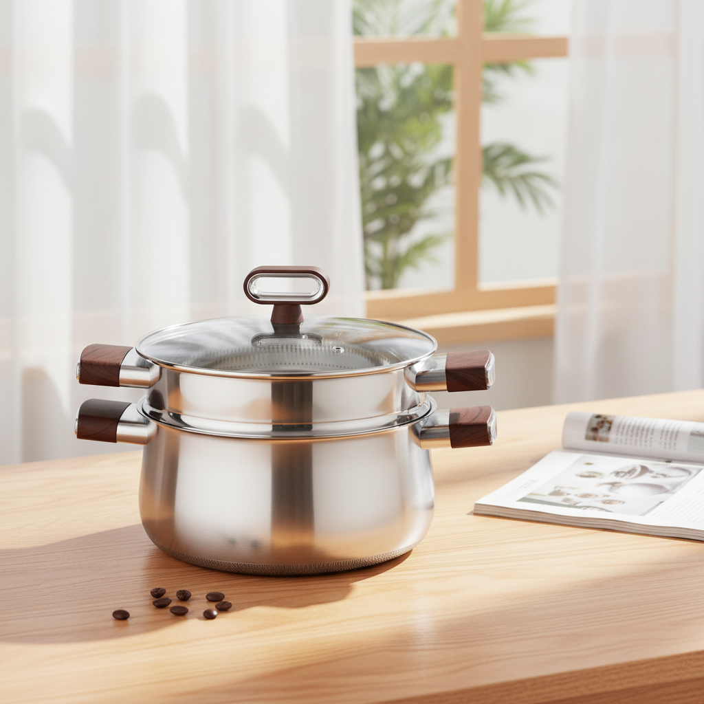 Couscoussier Inox Titanium – 3.7 Litres – Image 2